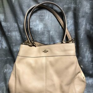 Coach Birch Lexy Leather Shoulder Bag